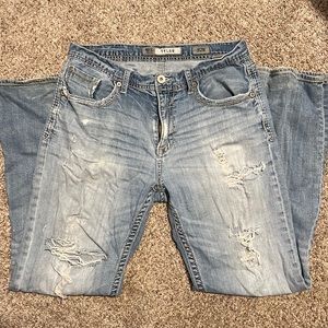 Buckle/BKE Denim well worn* jeans